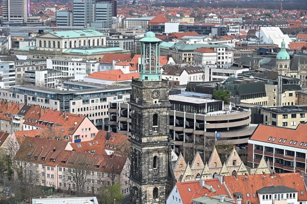 Blick auf die Aegidienkriche