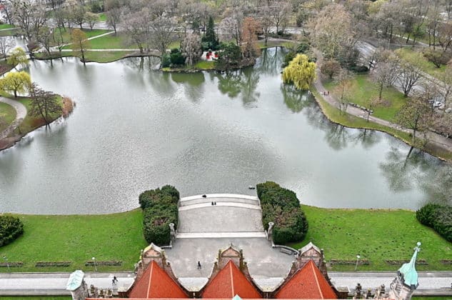 Blick auf den Maschteich