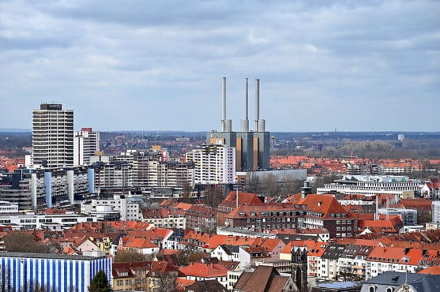 Blick auf Hannover-Linden