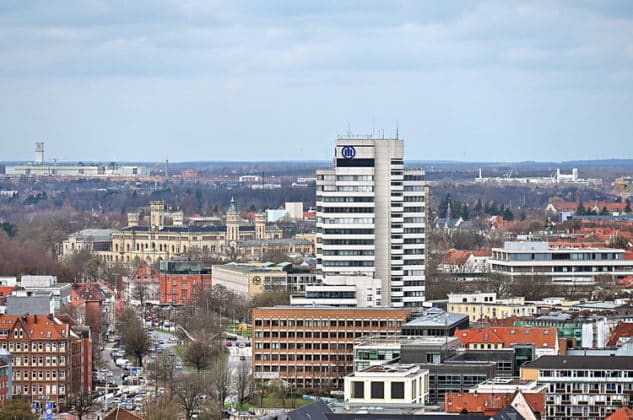 Blick auf Hannover