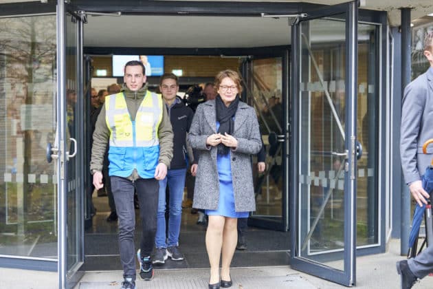 Innenministerin Daniela Behrens zu Besuch in der Hannah-Arendt-Schule in Hannover