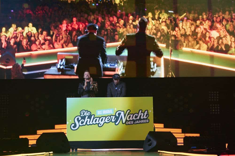 Stereoact - 25 Jahre Die Schlagernacht des Jahres in der ZAG Arena in Hannover am 4.März 2023 © Ulrich Stamm