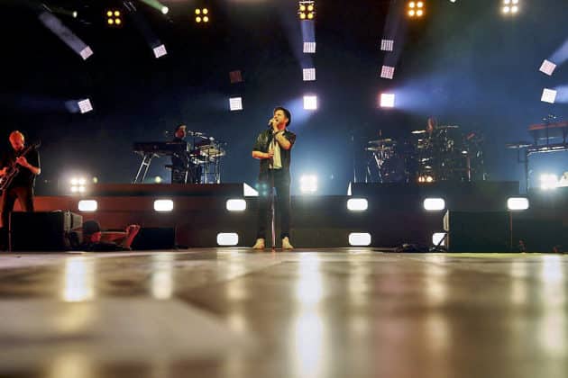 Johannes Oerding auf Plan A Tour 2023 in der ZAG Arena in Hannover © Ulrich Stamm