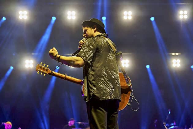 Johannes Oerding auf Plan A Tour 2023 in der ZAG Arena in Hannover © Ulrich Stamm
