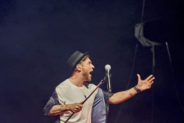 Johannes Oerding auf Plan A Tour 2023 in der ZAG Arena in Hannover © Ulrich Stamm