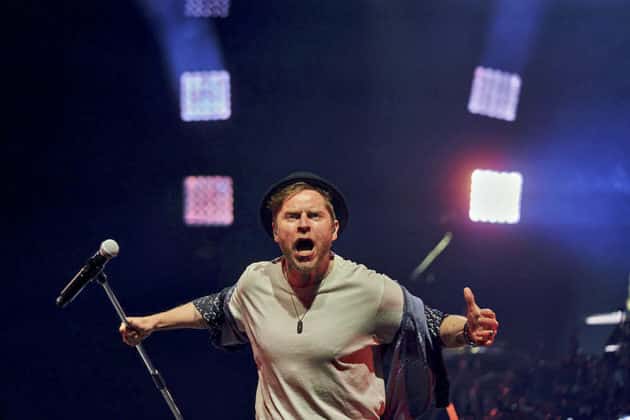 Johannes Oerding auf Plan A Tour 2023 in der ZAG Arena in Hannover © Ulrich Stamm