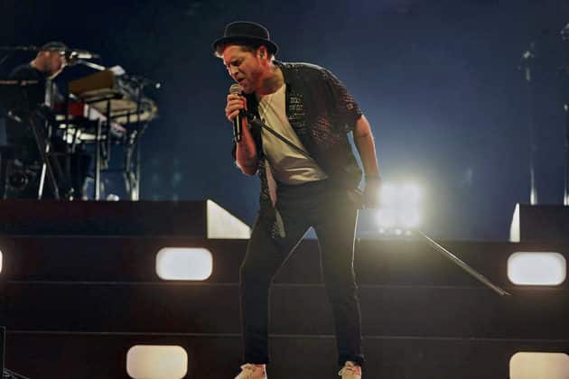 Johannes Oerding auf Plan A Tour 2023 in der ZAG Arena in Hannover © Ulrich Stamm