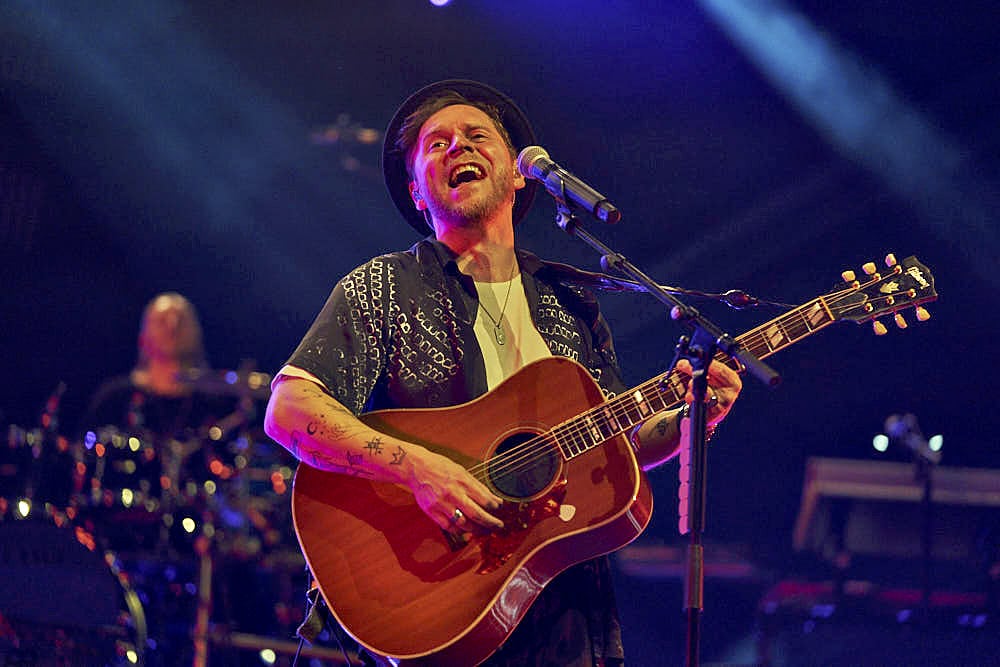 Johannes Oerding auf Plan A Tour 2023 in der ZAG Arena in Hannover © Ulrich Stamm