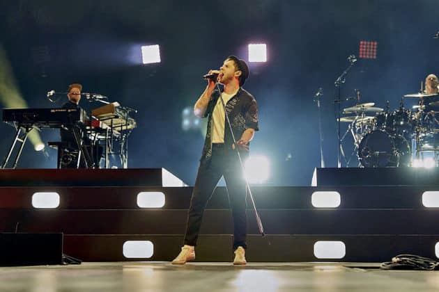 Johannes Oerding auf Plan A Tour 2023 in der ZAG Arena in Hannover © Ulrich Stamm