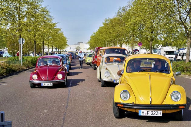 40. Maikäfertreffen Hannover auf dem Messeparkplatz West in Hannover am 1.Mai 2023 © Ulrich Stamm