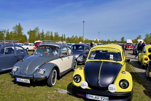 40. Maikäfertreffen Hannover auf dem Messeparkplatz West in Hannover am 1.Mai 2023 © Ulrich Stamm