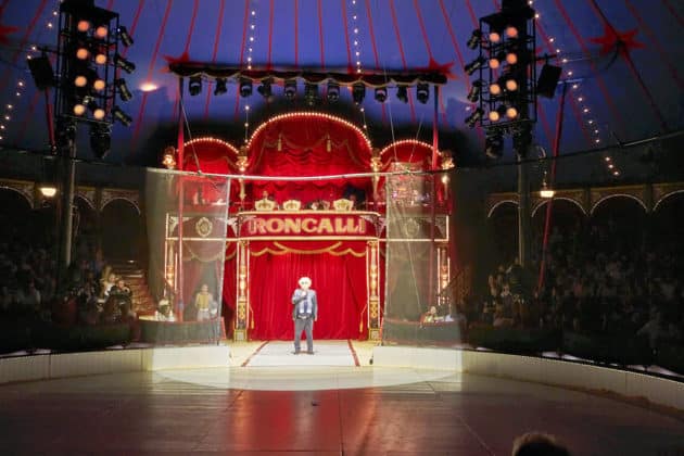 Premiere des Circus Roncalli mit "All for Art for All" auf dem Waterlooplatz in Hannover am 2.September 2023 © Ulrich Stamm