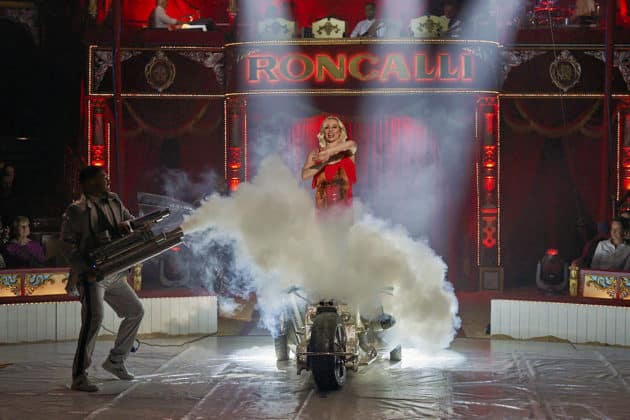 Premiere des Circus Roncalli mit "All for Art for All" auf dem Waterlooplatz in Hannover am 2.September 2023 © Ulrich Stamm