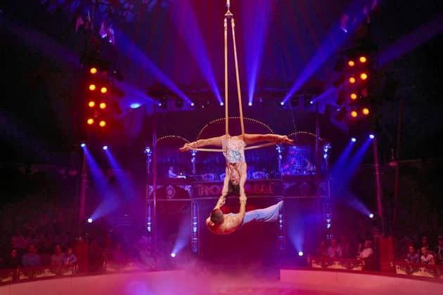 Premiere des Circus Roncalli mit "All for Art for All" auf dem Waterlooplatz in Hannover am 2.September 2023 © Ulrich Stamm