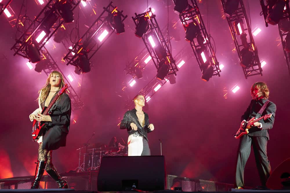 MÅNESKIN - Welttourneeauftakt der RUSH WORLD TOUR - P28 in Hannover / Niedersachsen © Ulrich Stamm