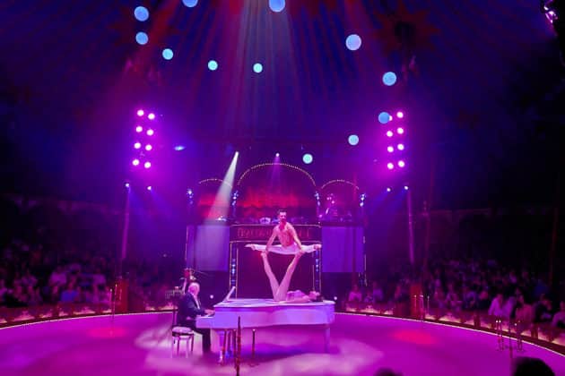 Premiere des Circus Roncalli mit "All for Art for All" auf dem Waterlooplatz in Hannover am 2.September 2023 © Ulrich Stamm