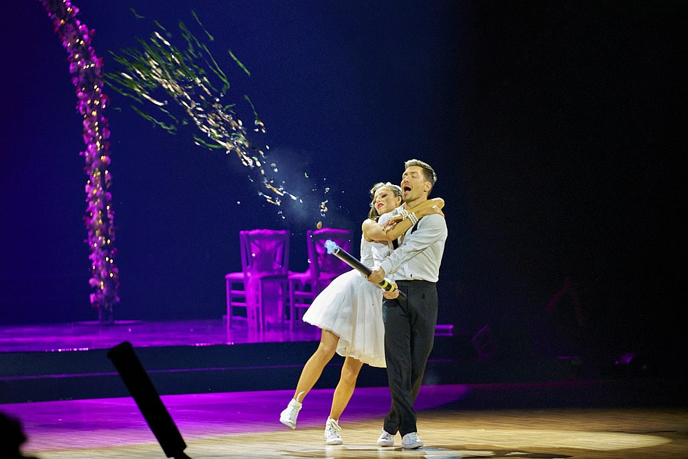 Let's Dance 2023 in der ausverkauften ZAG Arena in Hannover am 01.12.2023 © Ulrich Stamm