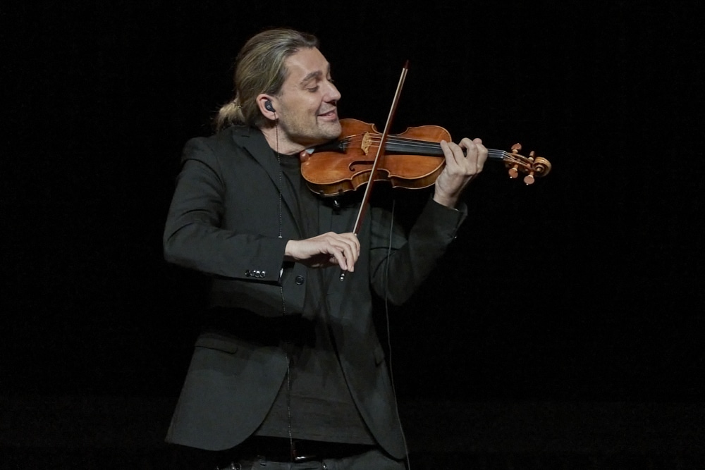 David Garrett Trio auf Iconic Tour 2024 im Kuppelsaal in Hannover am 10.04.2024 © Ulrich Stamm