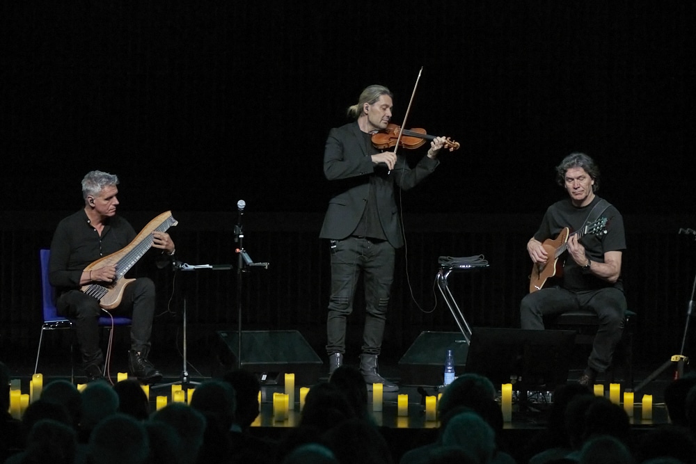 David Garrett Trio auf Iconic Tour 2024 im Kuppelsaal in Hannover am 10.04.2024 © Ulrich Stamm