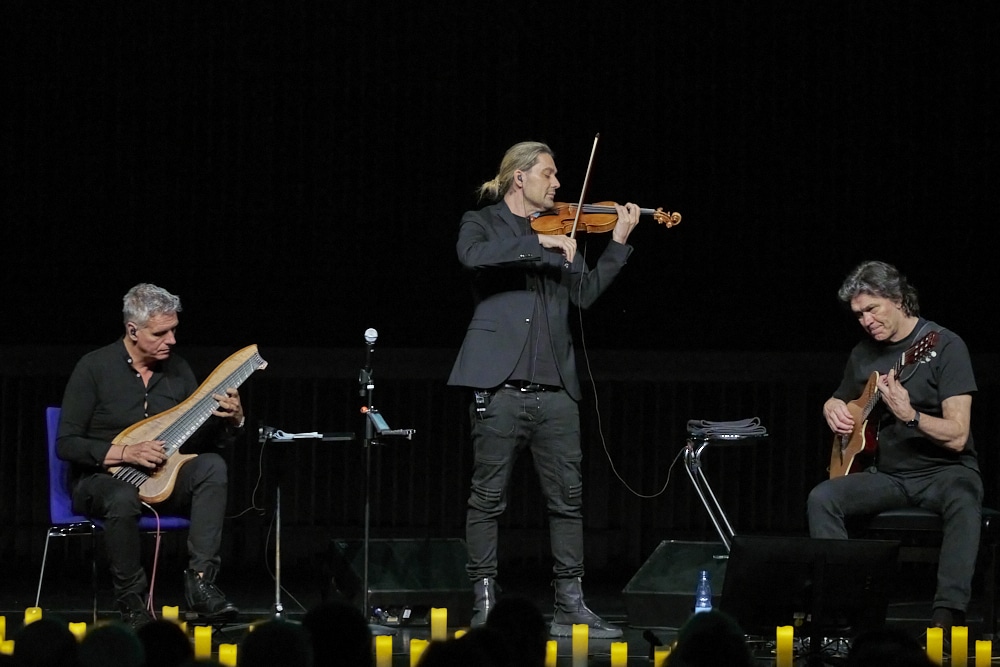 David Garrett Trio auf Iconic Tour 2024 im Kuppelsaal in Hannover am 10.04.2024 © Ulrich Stamm