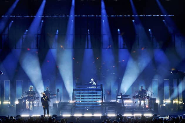 Pet Shop Boys mit der Dreamworld-The Greatest Hits Live Tour 2024 in Hannover am 29.06.2024 © Ulrich Stamm