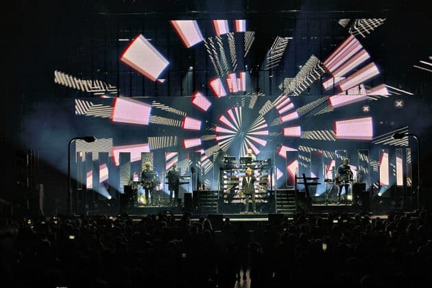 Pet Shop Boys mit der Dreamworld-The Greatest Hits Live Tour 2024 in Hannover am 29.06.2024 © Ulrich Stamm
