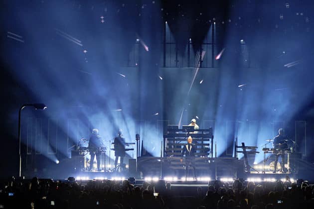Pet Shop Boys mit der Dreamworld-The Greatest Hits Live Tour 2024 in Hannover am 29.06.2024 © Ulrich Stamm