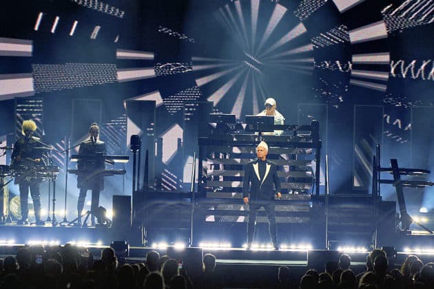 Pet Shop Boys mit der Dreamworld-The Greatest Hits Live Tour 2024 in Hannover am 29.06.2024 © Ulrich Stamm