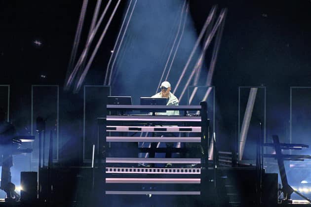 Pet Shop Boys mit der Dreamworld-The Greatest Hits Live Tour 2024 in Hannover am 29.06.2024 © Ulrich Stamm