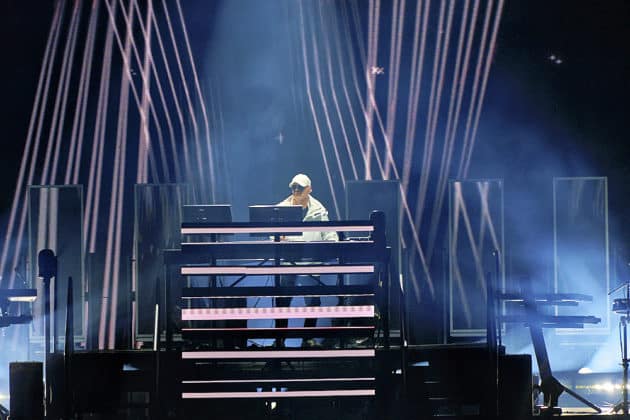 Pet Shop Boys mit der Dreamworld-The Greatest Hits Live Tour 2024 in Hannover am 29.06.2024 © Ulrich Stamm