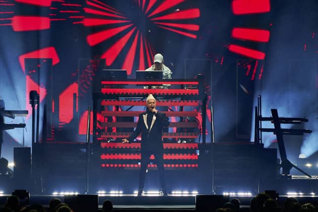 Pet Shop Boys mit der Dreamworld-The Greatest Hits Live Tour 2024 in Hannover am 29.06.2024 © Ulrich Stamm