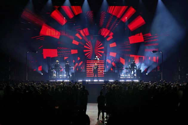 Pet Shop Boys mit der Dreamworld-The Greatest Hits Live Tour 2024 in Hannover am 29.06.2024 © Ulrich Stamm