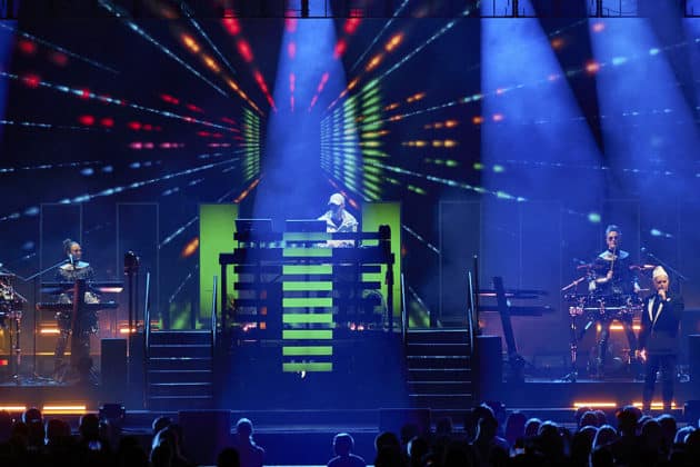 Pet Shop Boys mit der Dreamworld-The Greatest Hits Live Tour 2024 in Hannover am 29.06.2024 © Ulrich Stamm