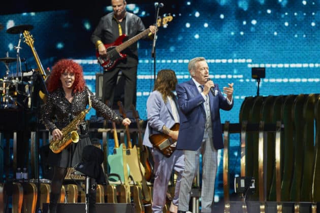 Roland Kaiser mit seiner Tournee 50 Jahre - 50 Hits - Die große Tournee zum 50. Bühnenjubiläum - Heinz von Heiden Arena in Hannover / Niedersachsen / Deutschland am 21.06.24 © Ulrich Stamm