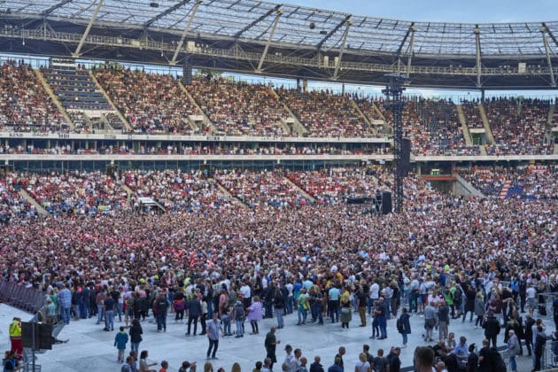 Roland Kaiser mit seiner Tournee 50 Jahre - 50 Hits - Die große Tournee zum 50. Bühnenjubiläum - Heinz von Heiden Arena in Hannover / Niedersachsen / Deutschland am 21.06.24 © Ulrich Stamm