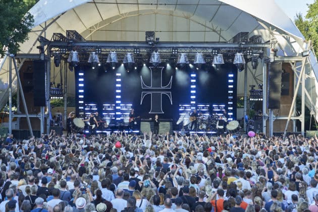 Take That mit ihrer THIS LIFE UNDER THE STARS - Europaen Tour Tour 2024 - Gilde Parkbühne in Hannover / Niedersachsen / Deutschland am 25.06.24 © Ulrich Stamm