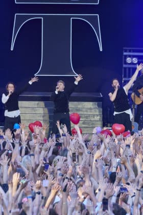 Take That mit ihrer THIS LIFE UNDER THE STARS - Europaen Tour Tour 2024 - Gilde Parkbühne in Hannover / Niedersachsen / Deutschland am 25.06.24 © Ulrich Stamm