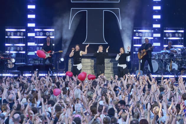 Take That mit ihrer THIS LIFE UNDER THE STARS - Europaen Tour Tour 2024 - Gilde Parkbühne in Hannover / Niedersachsen / Deutschland am 25.06.24 © Ulrich Stamm