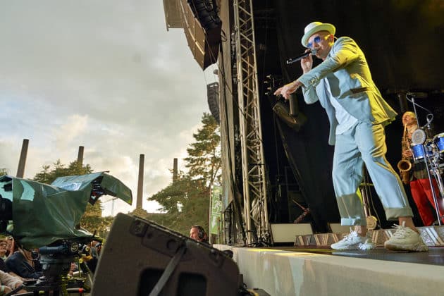 Jan Delay beim Sommerfestival 2024 BEATS, BAND und BEACH in der Autostadt Wolfsburg am 12.07.2024 © Ulrich Stamm