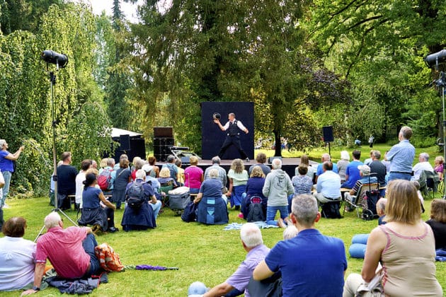 Kleines Fest im Kurpark von Bad Pyrmont unter der Leitung von Harald Böhlmann am 26. und 27.Juli 2024 © Ulrich Stamm