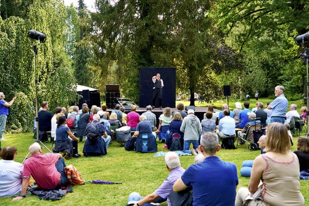 Kleines Fest im Kurpark von Bad Pyrmont unter der Leitung von Harald Böhlmann am 26. und 27.Juli 2024 © Ulrich Stamm