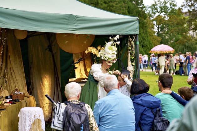 Kleines Fest im Kurpark von Bad Pyrmont unter der Leitung von Harald Böhlmann am 26. und 27.Juli 2024 © Ulrich Stamm