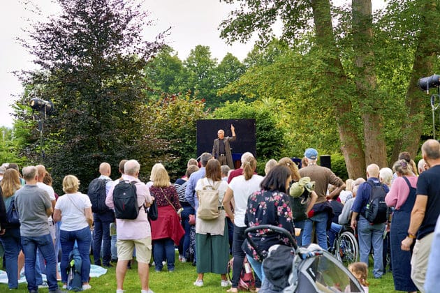 Kleines Fest im Kurpark von Bad Pyrmont unter der Leitung von Harald Böhlmann am 26. und 27.Juli 2024 © Ulrich Stamm