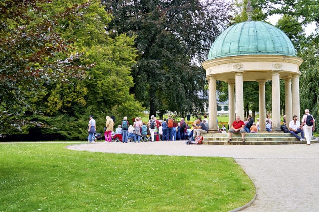 Kleines Fest im Kurpark von Bad Pyrmont unter der Leitung von Harald Böhlmann am 26. und 27.Juli 2024 © Ulrich Stamm