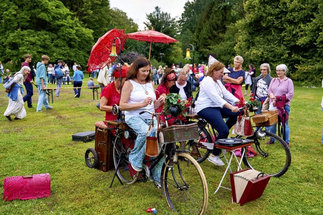 Kleines Fest im Kurpark von Bad Pyrmont unter der Leitung von Harald Böhlmann am 26. und 27.Juli 2024 © Ulrich Stamm