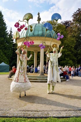 Kleines Fest im Kurpark von Bad Pyrmont unter der Leitung von Harald Böhlmann am 26. und 27.Juli 2024 © Ulrich Stamm