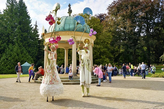 Kleines Fest im Kurpark von Bad Pyrmont unter der Leitung von Harald Böhlmann am 26. und 27.Juli 2024 © Ulrich Stamm