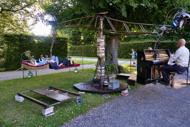 Vorpremiere zum Kleinen Fest in den Herrenhäuser Gärten unter der neuen künstlerischen Leitung von Casper de Vries - Herrenhäuser Gärten in Hannover am 09.07.24 © Ulrich Stamm