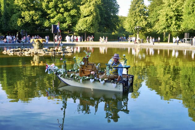 Vorpremiere zum Kleinen Fest in den Herrenhäuser Gärten unter der neuen künstlerischen Leitung von Casper de Vries - Herrenhäuser Gärten in Hannover am 09.07.24 © Ulrich Stamm