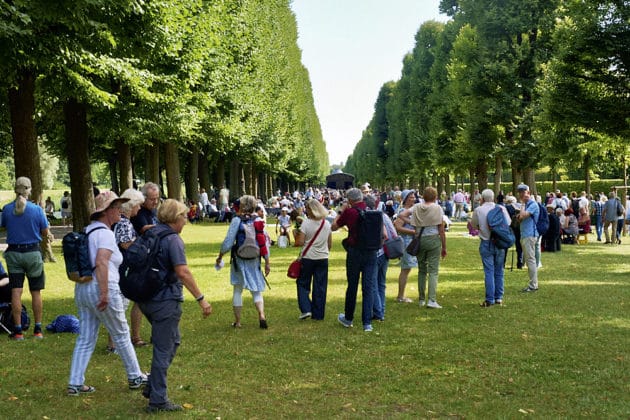 Vorpremiere zum Kleinen Fest in den Herrenhäuser Gärten unter der neuen künstlerischen Leitung von Casper de Vries - Herrenhäuser Gärten in Hannover am 09.07.24 © Ulrich Stamm